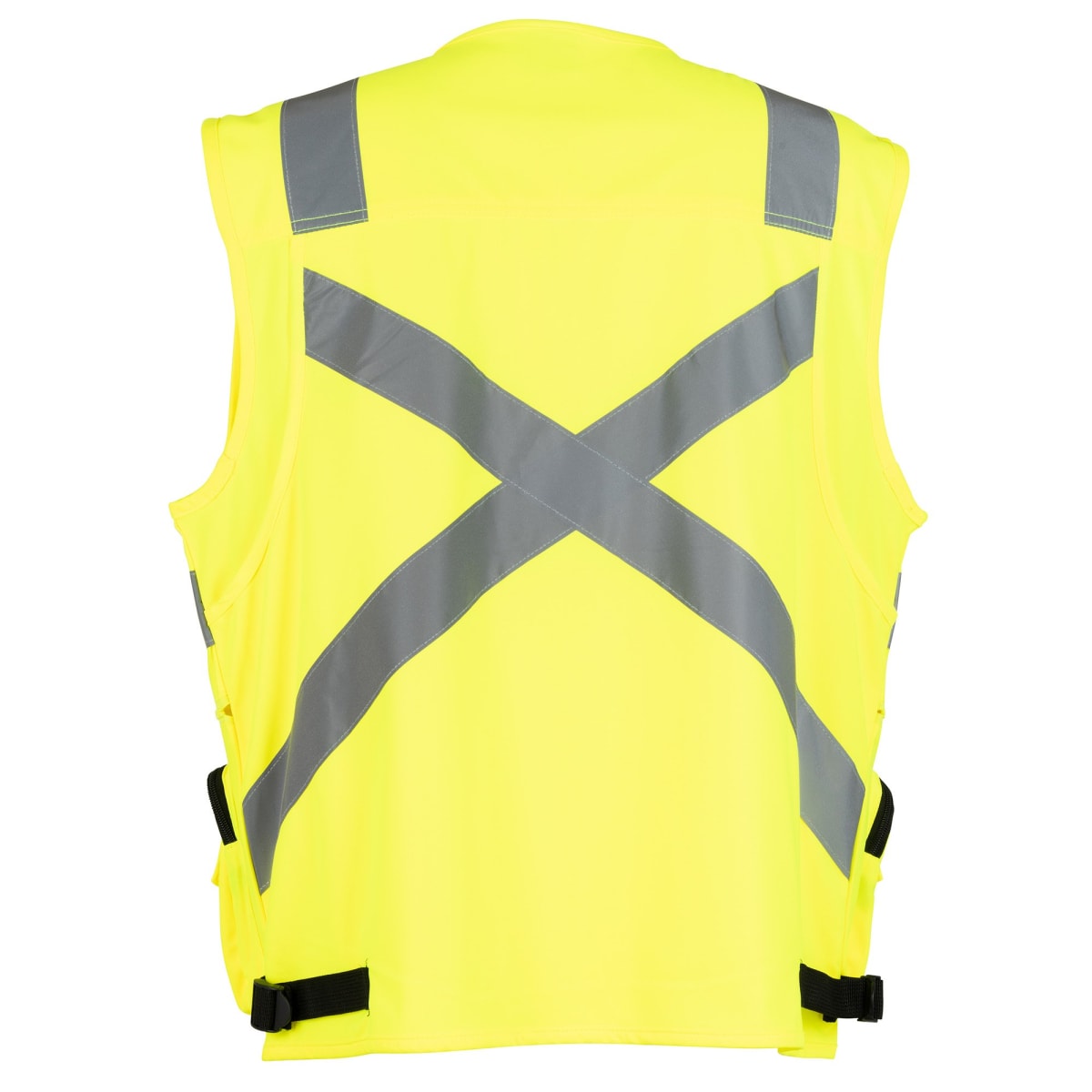 Chaleco Geologo Vial Tricol 100% Poly Amarillo3