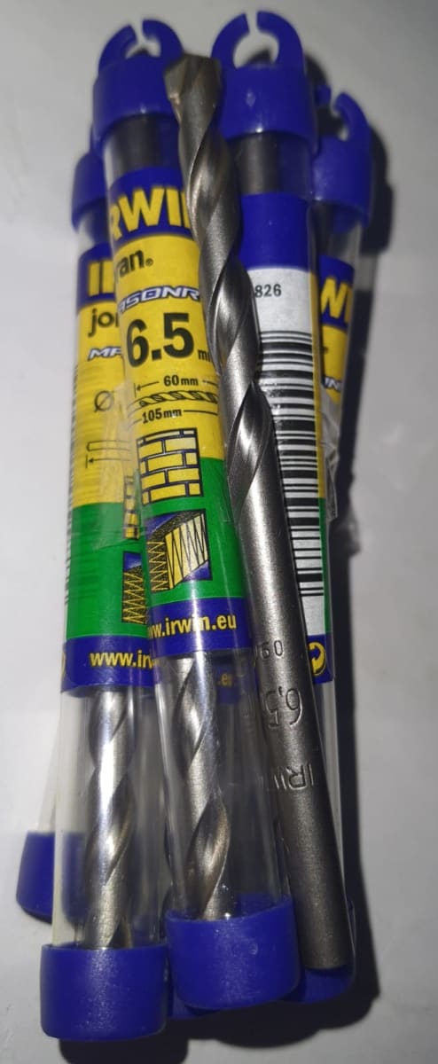 BROCA CONCRETO IRWIN-JORAN 6,5MM ESTÁNDAR2