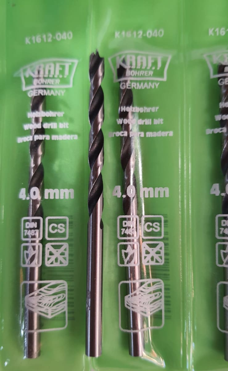 BROCA MADERA KRAFT BOHRER (DEBOR) GERMANY 4 MM2