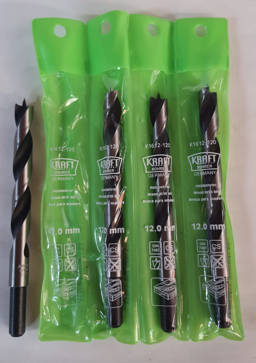 BROCA MADERA KRAFT BOHRER GERMANY 12MM3