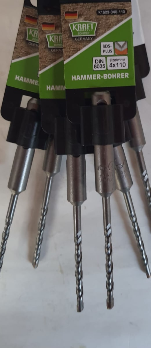 BROCA SDS-PLUS KRAFT BOHRER GERMANY 4X110MM 2