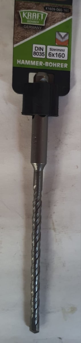 BROCA SDS-PLUS KRAFT BOHRER GERMANY 6 X 160 MM(OF)3