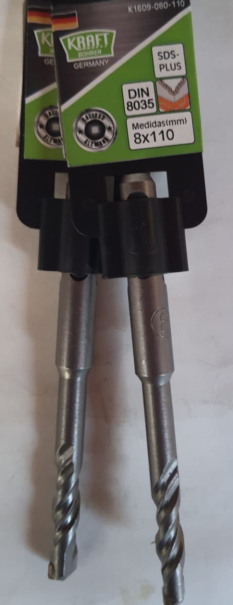 BROCA SDS-PLUS KRAFT BOHRER GERMANY 8MM X 110MM1
