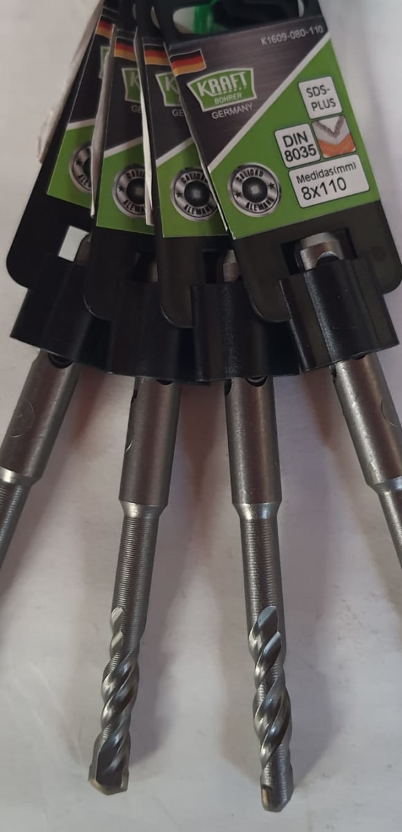 BROCA SDS-PLUS KRAFT BOHRER GERMANY 8MM X 110MM 1