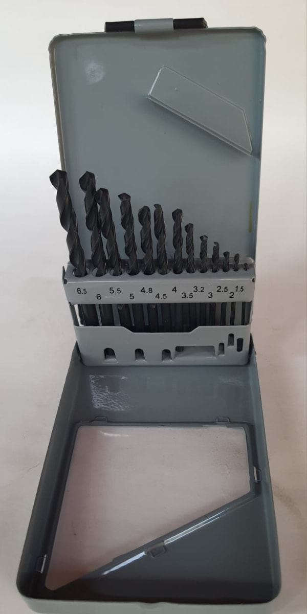 BROCA CIL A/R KRAFT BOHRER (DEBOR) GERMANY 1,5 - 6,5 MM 13 PZS1