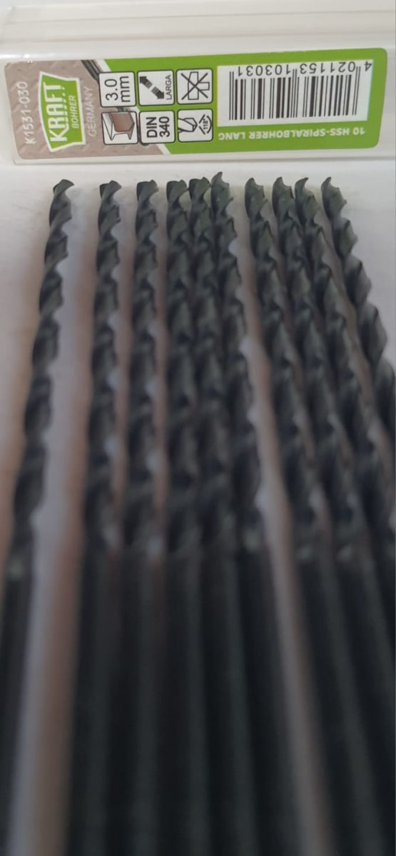 BROCA CIL A/R KRAFT GERMANY LARGA 3,0 X 100 MM1