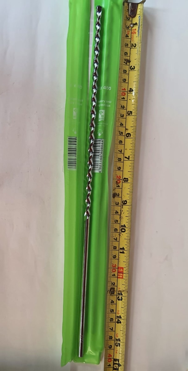 BROCA CONCRETO LARGA KRAFT BOHRER 8MM X 400MM2