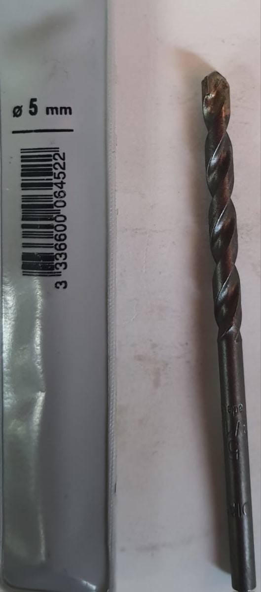 BROCA CONCRETO DIAGER 5,0 MM STANDARD(OF) 1