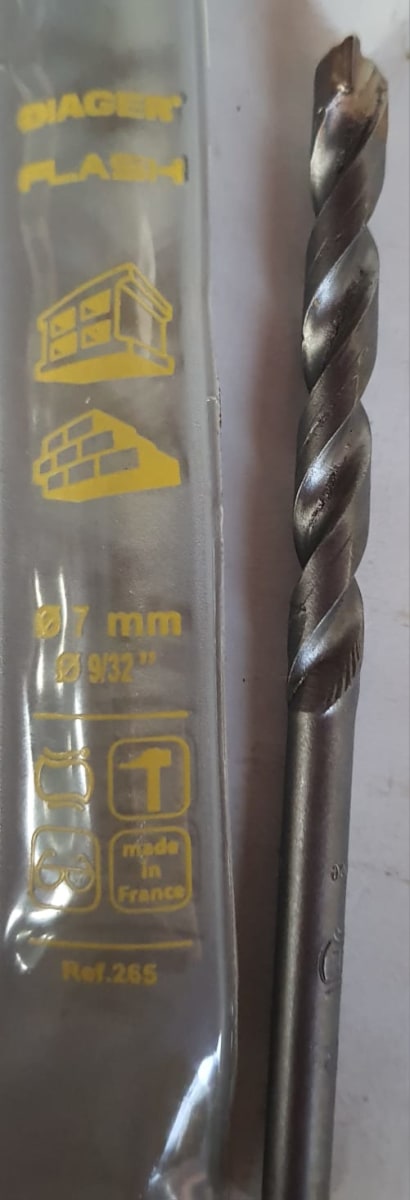 BROCA CONCRETO DIAGER 7,0 MM STANDARD(OF)1