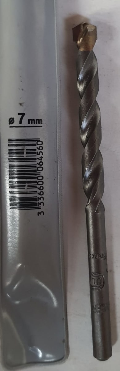 BROCA CONCRETO DIAGER 7,0 MM STANDARD(OF) 1