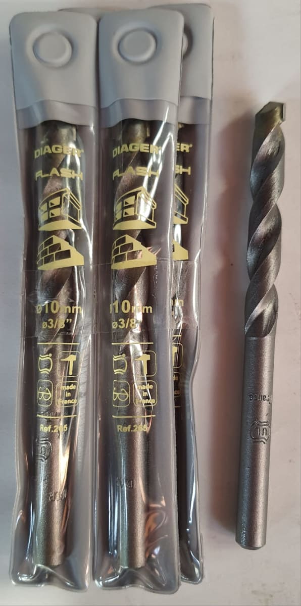 BROCA CONCRETO DIAGER 10MM ESTÁNDAR 1