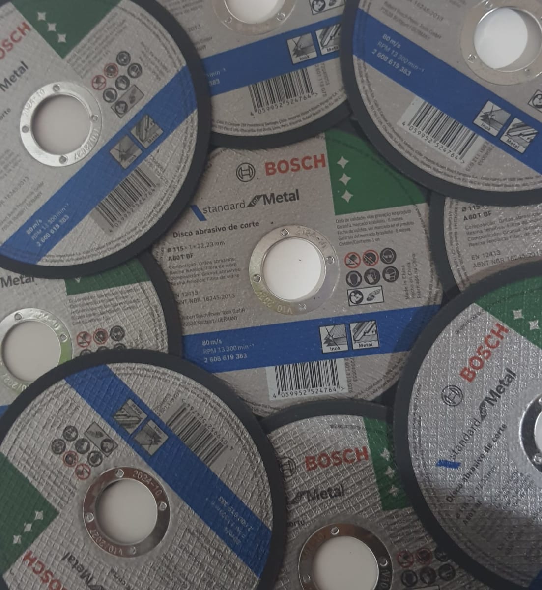 DISCO DE CORTE BOSCH PACK 50 UNI. DE 4.1/2X1MM4