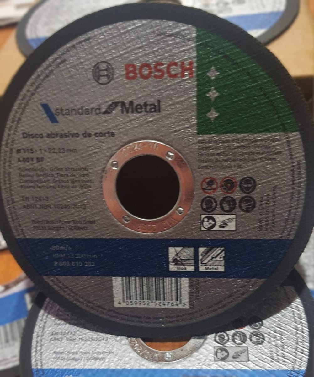 DISCO DE CORTE BOSCH PACK 50 UNI. DE 4.1/2X1MM7
