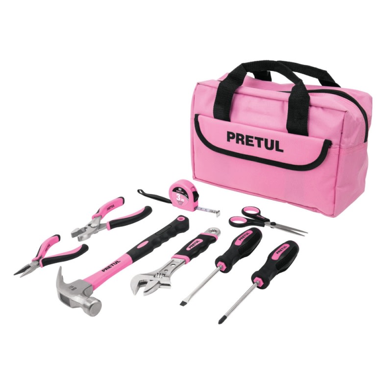 SET HERRAMIENTAS DAMA PRETUL (TRUPER) JGO. 8 PIEZAS # SET-MA8 (21251) 0