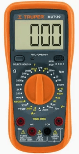 MULTITESTER DIGITAL TRUPER INDUSTRIAL # MUT-39 1