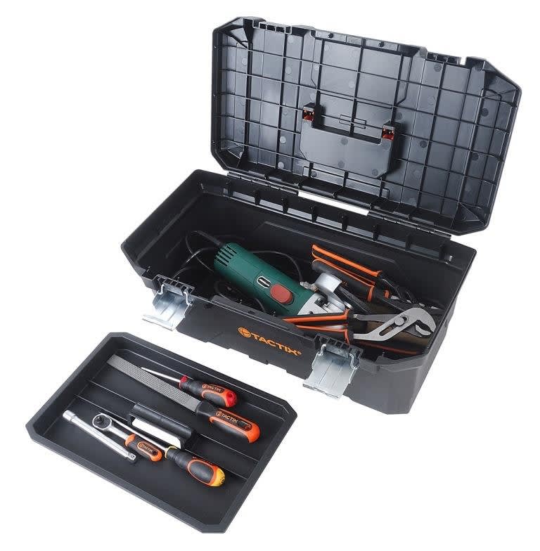 CAJA HERRAMIENTAS TACTIX #320342 20'' PLAST.C/BANDEJA2