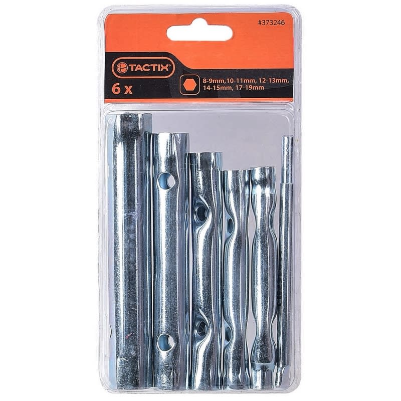LLAVE TUBULAR TACTIX # 373246 JGO. 6 PIEZAS 0