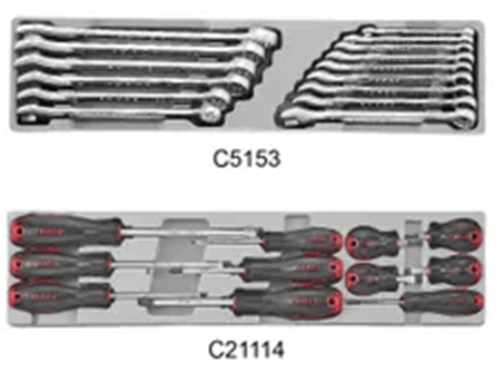 CAJA DE 4 BANDEJAS FORCE, 101 HERRAMIENTAS2