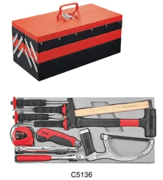 CAJA DE 4 BANDEJAS FORCE, 101 HERRAMIENTAS3