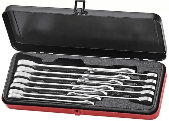 JGO. LLAVES PUNTA-CORONA CON CHICHARRA FORCE DESDE 8 a 19 MM.1