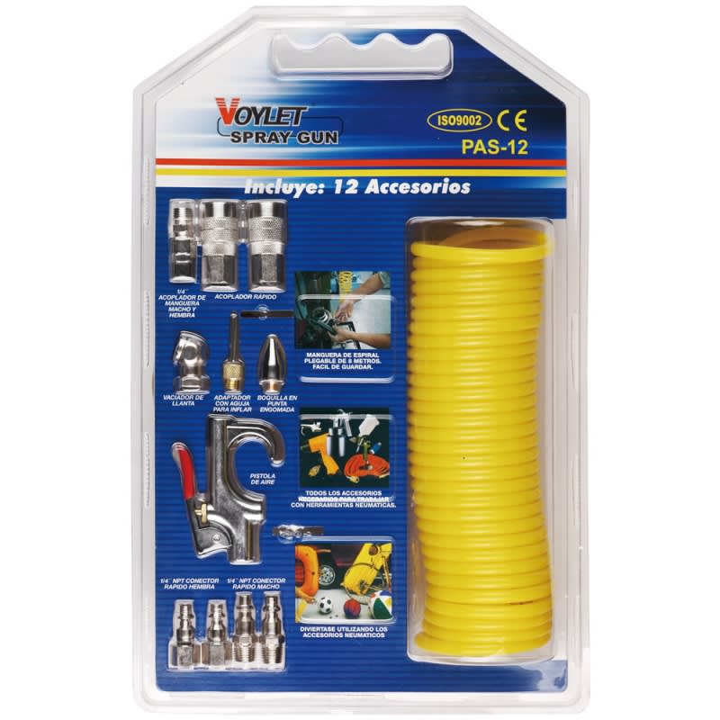 ACCESORIOS VOYLET NEUMÁTICO # PAS-12 JGO. 12 PZAS 0