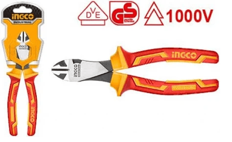 ALICATE INGCO CORTE DIAGONAL MANGO AISLADO 7