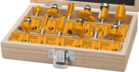 FRESAS INGCO 6MM JGO.12 PZAS # AKRT12011