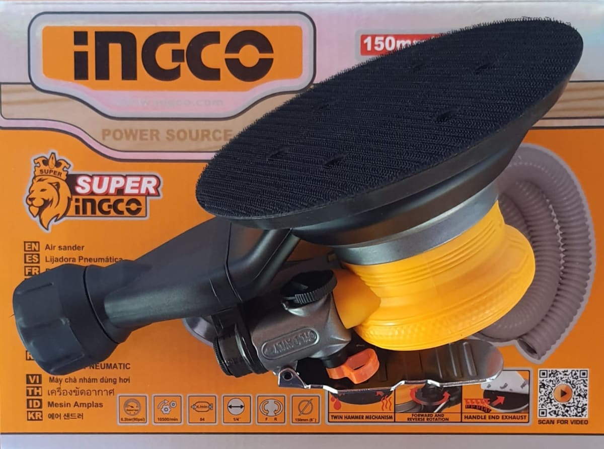 Lijadora Orbital Neumatica 6