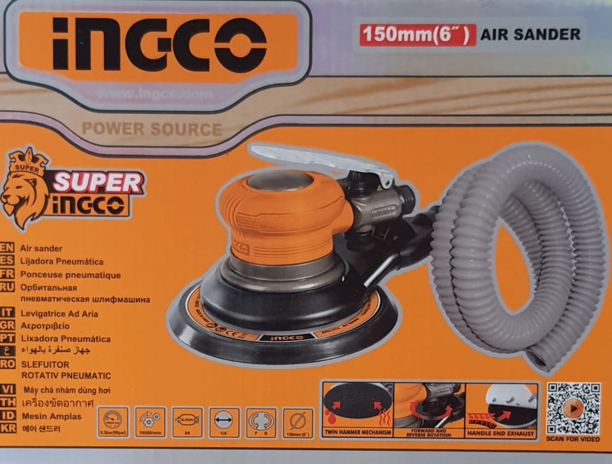 Lijadora Orbital Neumatica 6