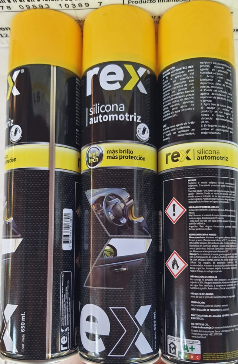 Silicona Automotriz 650 ml x unidad2