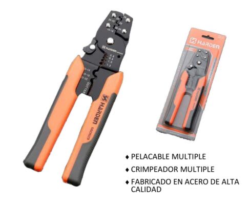 Alicate Pelacables y Crimpadora Harden1