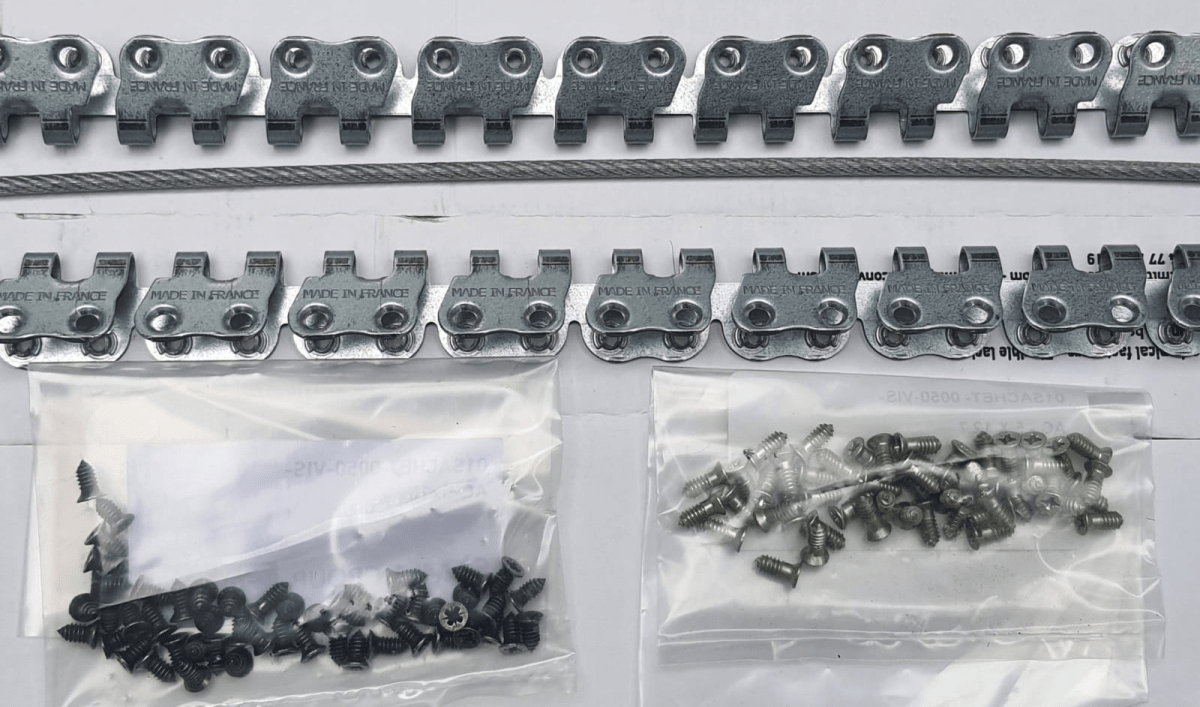 Grapas MS 35 x 600mm Reparación Correas pesadas Transportadora (Francia)1