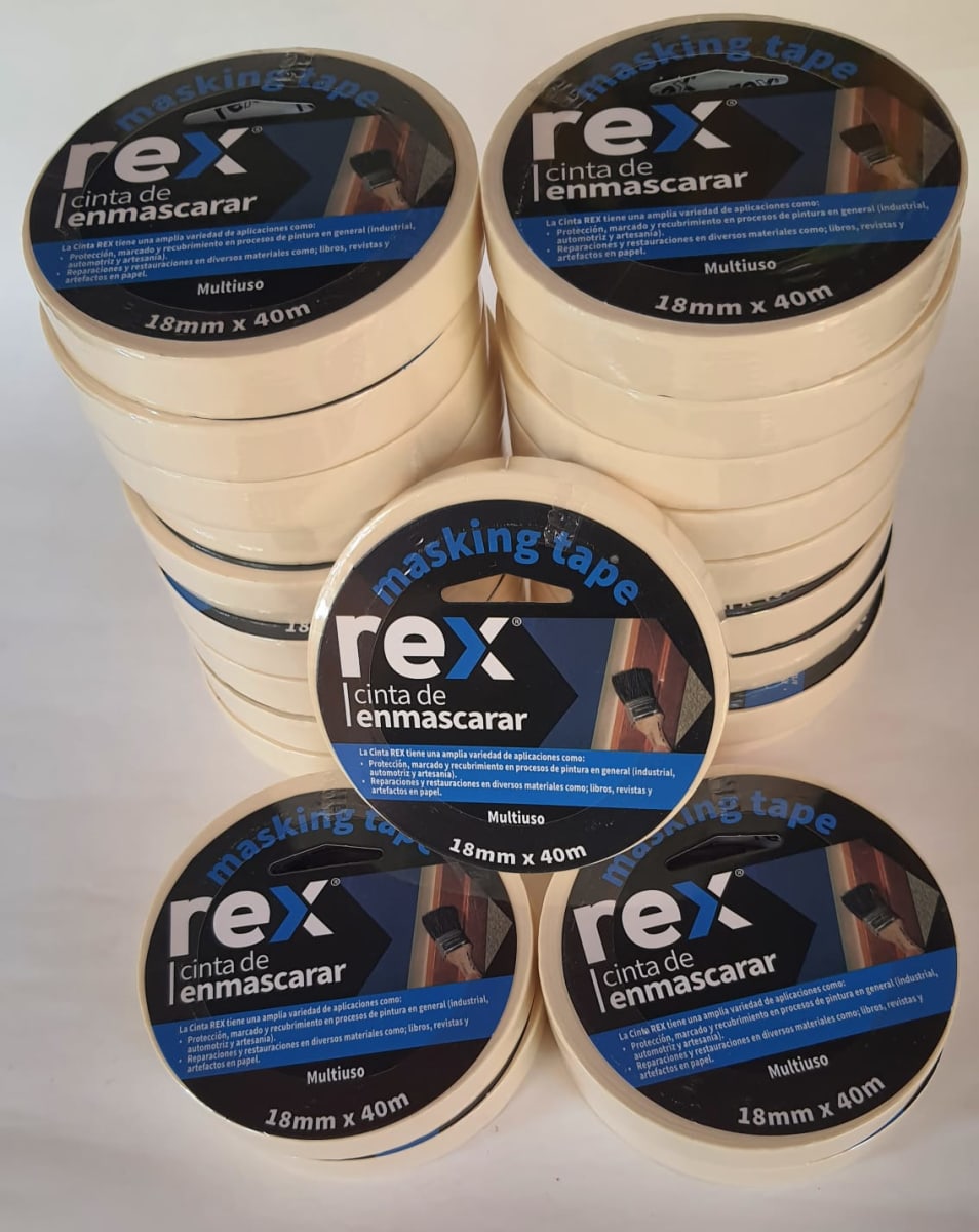 Masking Tape 18mm x 40m x unidad3