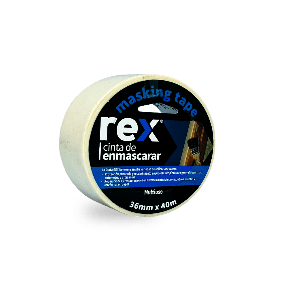 Masking Tape 36mm x 40 m x caja de 12 unidades1