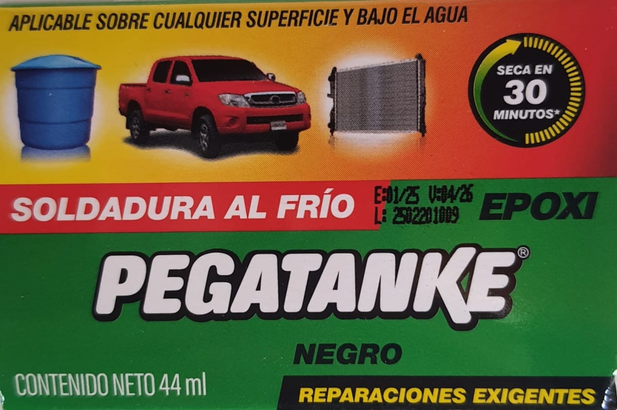 Epóxico negra 44 ml x 6 unidades Pega tambien Bajo el agua4