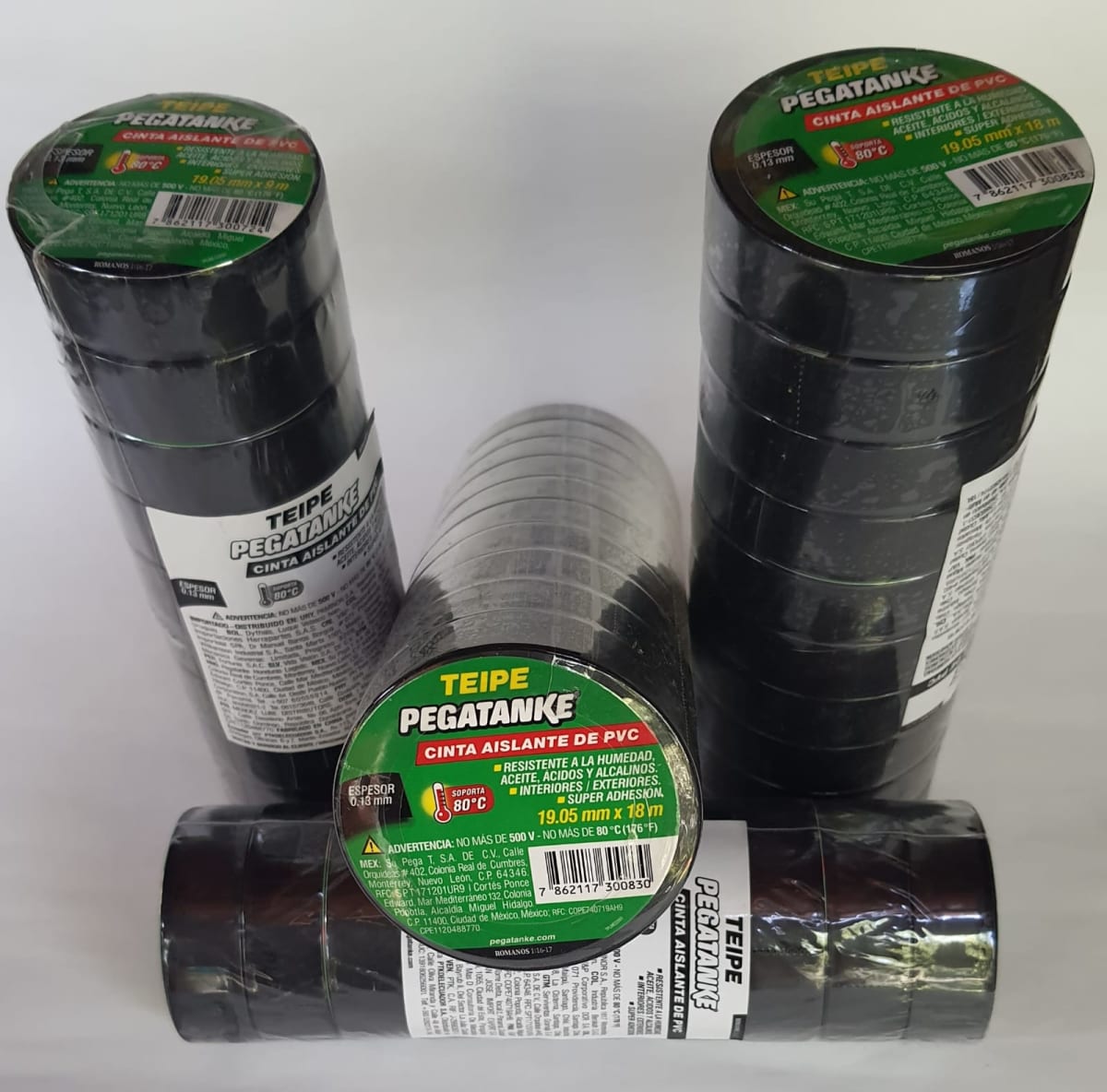 CINTA TEIPE 18 M x 19 x 10 unidades 1