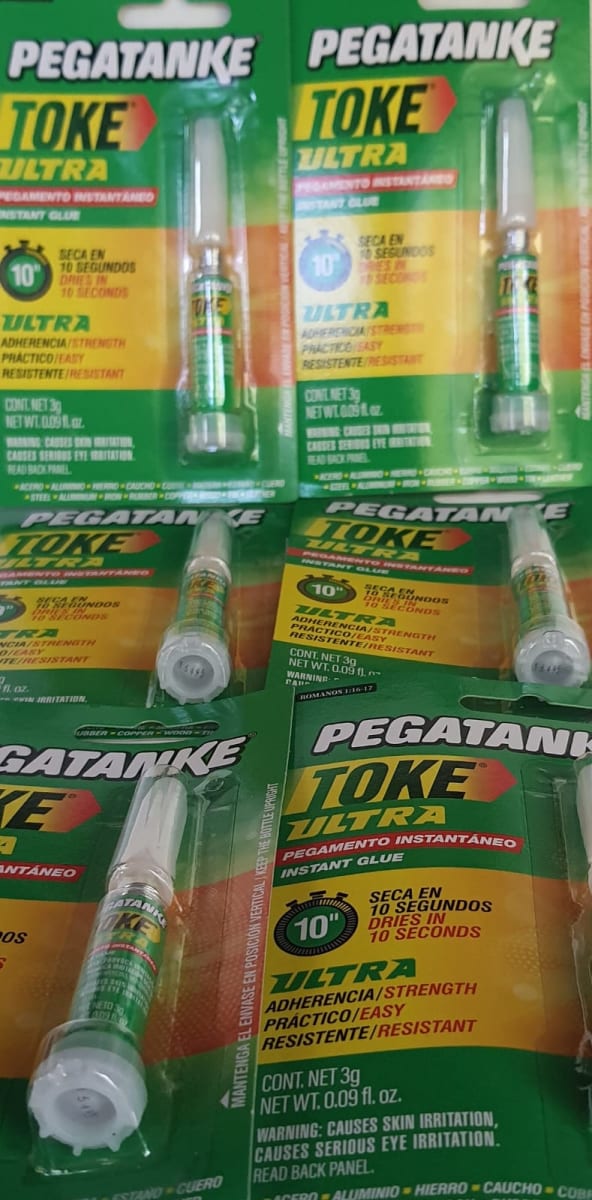 Adhesivo Toke ultra 3 grs. X 6 unidades3