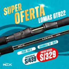 [OFERTA] MGX CAÑA SPINNING LOMAS GT 922 / 10-35G / 2.79M / FAST