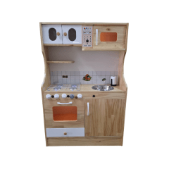 COCINA 2 SET PINTADO AL DUCCO CON LUCES Y DISPENSADOR