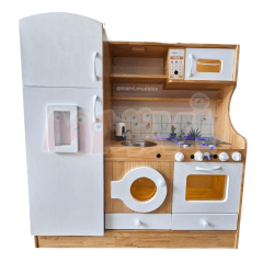 COCINA 3 SET PINTADO AL DUCCO CON LUCES Y DISPENSADOR