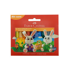 Plasticina redonda 12 colores faber-castell
