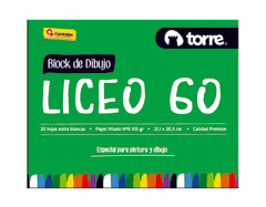 Block de dibujo Liceo Torre