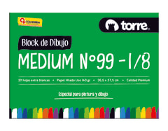 Block de dibujo 99 1/8 Torre