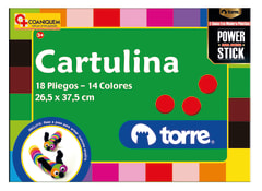 Carpeta de cartulina de colores 18 hojas Torre