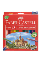 48 lápices de colores + sacapuntas Faber