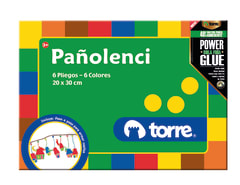 Carpeta de paño lenci 6 pliegos Torre