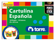 Carpeta de cartulina española 10 hojas Torre
