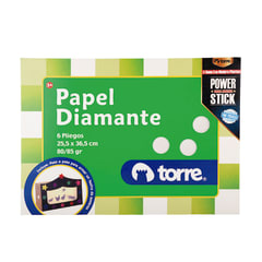 Carpeta de papel diamante 6 pliegos Torre