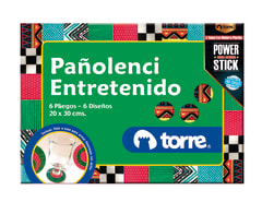 Carpeta de paño lenci entretenido 6 pliegos Torre