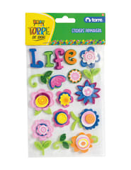 Stickers goma eva primavera torre